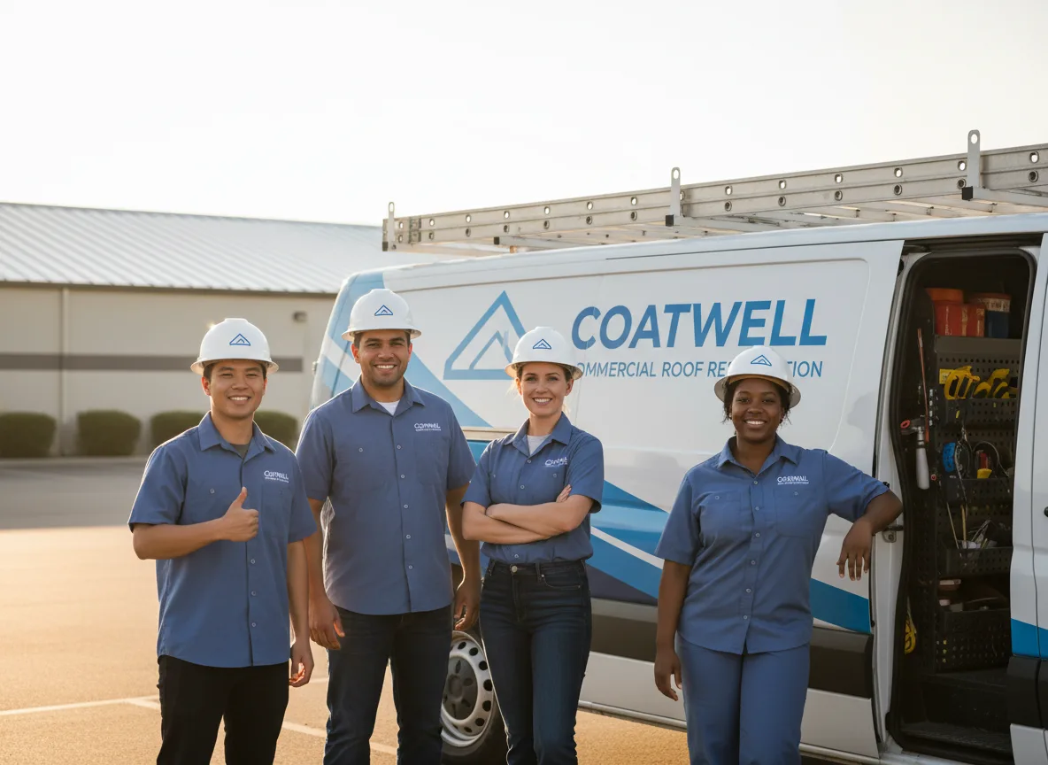 Commercial roof coating company in Matteson, IL